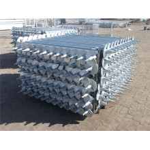 Spiral Ground Screw/ Screw Pile With Hex Flange