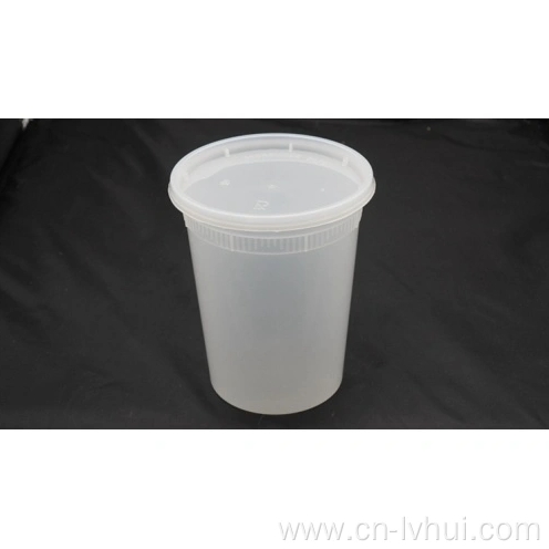 32oz PP Soup mugs with Lid