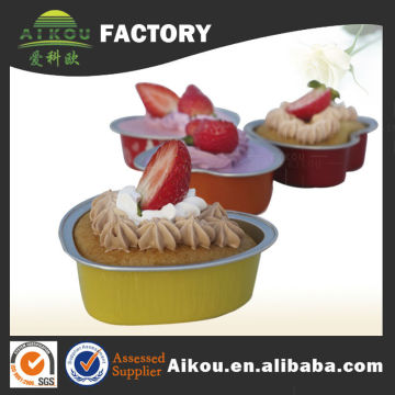 disposable aluminum foil tray for cake baking by SGS certificate