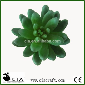 Middle-sized Echeveria Plastic Succulent Plant in Grey Green