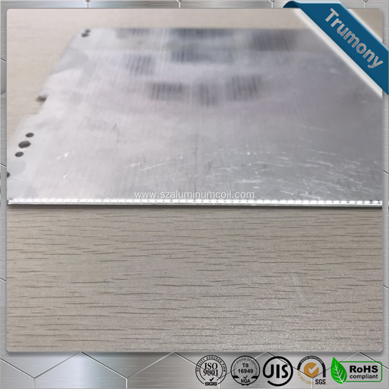 Aluminum heat sink heat pipe flat plate cooling