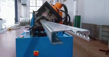 Electrical cabinet GGD profile roller press
