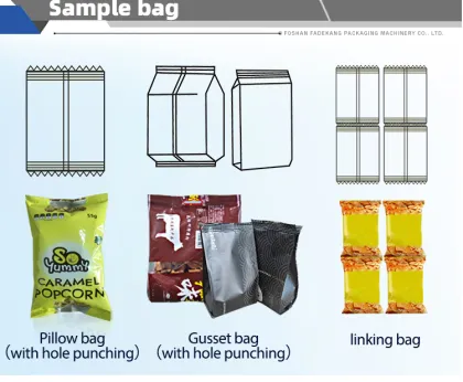 Baking Ingredients Packaging Machine: Flour, Cocoa Powder, Bread Crumbs, Expanding Agent, Matcha Green Tea Powder