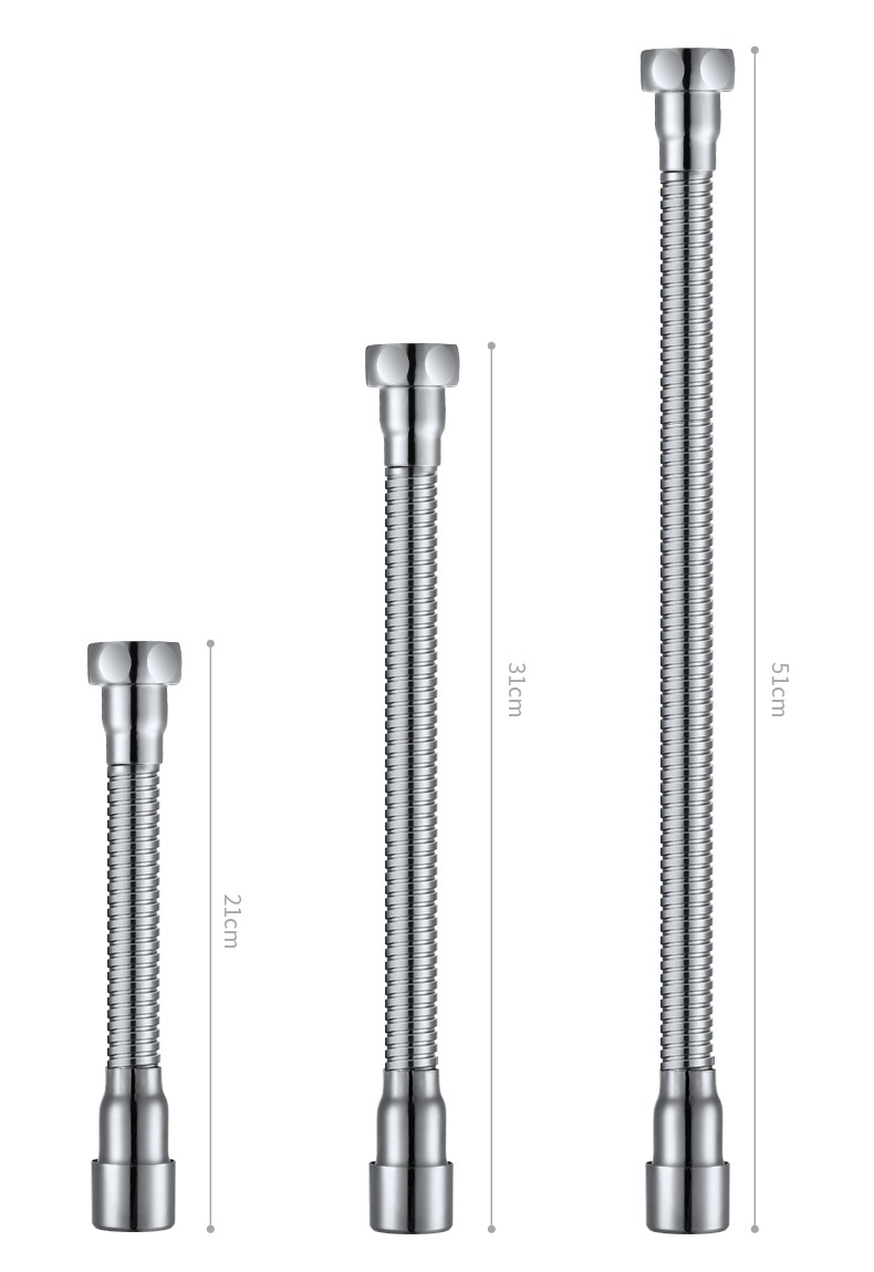 304 Stainless Steel 360 Rotating Flexible Universal Tube