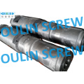 45/90 Twin Conical Screw and Barrel for PVC Pipe, Sheet, Profile