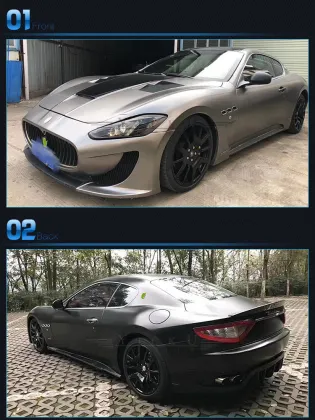 Custom Maserati GT 2008-2018 Bumpers and Side Skirts