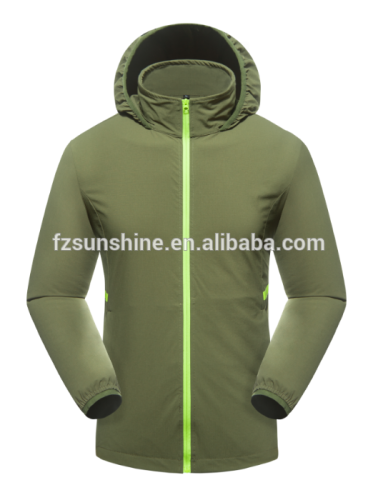 100% Polyester Quick Dry Polyester Waterproof Windbreaker Jacket and pants