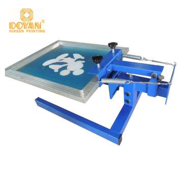 Flat Screen Printing Machine Manual Type 1 Color 1 Station