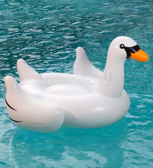 Giant Inflatable Swan Pool Float swimming