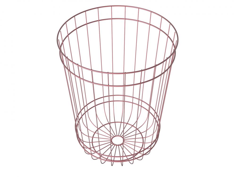 Storage Basket with Simple Line Design