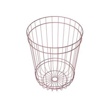 round metal storage cloth rack