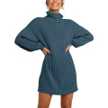 Women Turtleneck Long Sleeve Casual Sweater