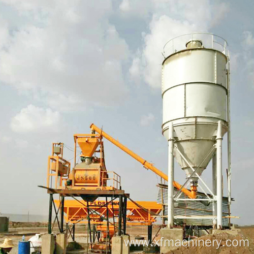 Hzs25 Concrete Batching Plant Small Productivity