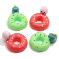 Großhandel Big Donut Resin Craft Süßes Dessert Mit Loch Künstliche Dekoration Diy Art Decor Handmade Anhänger Schmuck Ornament