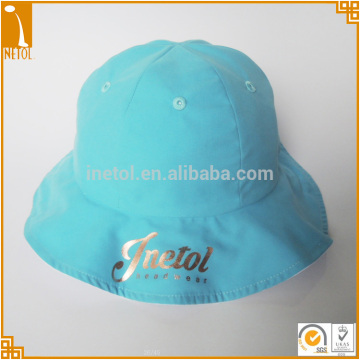 2016 portable lady hat sun protection hat custom bucket hats in different colors with bag