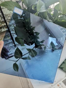 5mm 2140*3300mm البرونز الأزرق الداكن عبر الإنترنت الزجاج العاكس