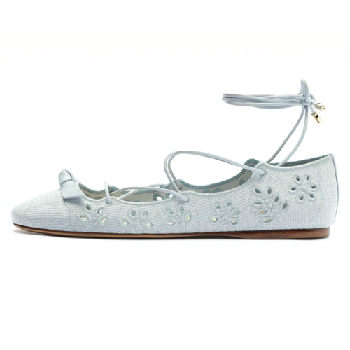 Customized Classic Soft Lace-Up Flat Shoes