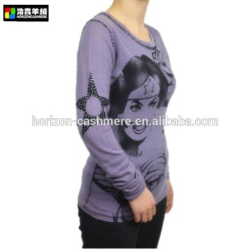 Super Cashmere Sweater, Ladies Heavy Cashmere Sweater