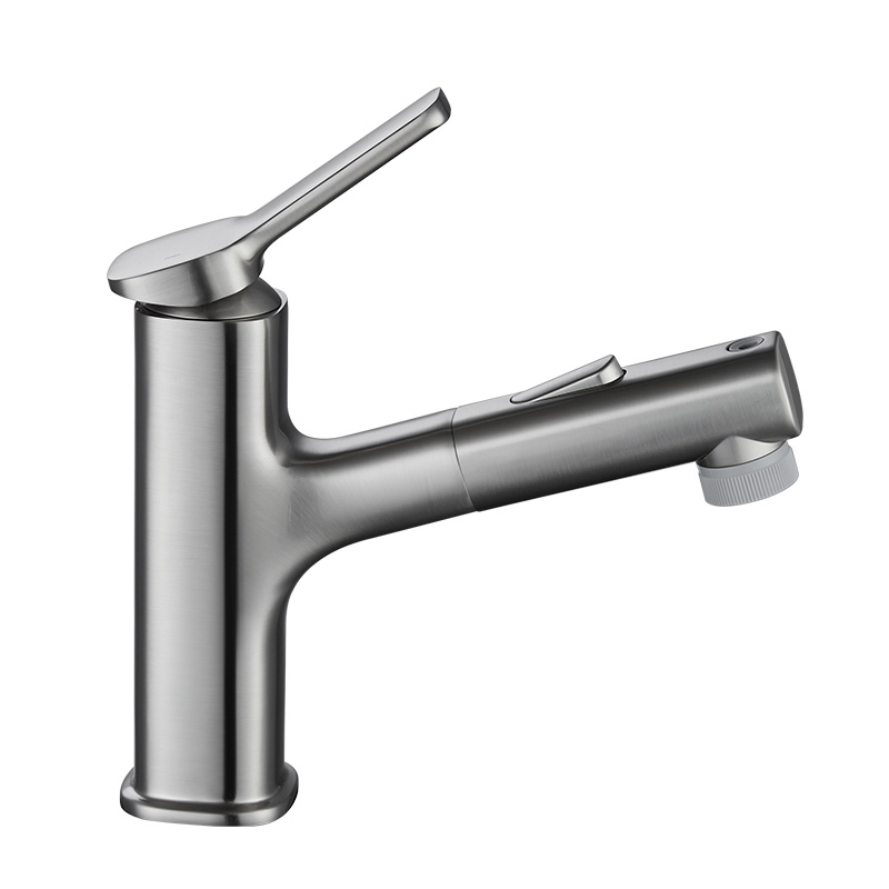 SUS 304 Single Handle Face Wash Basin Faucets