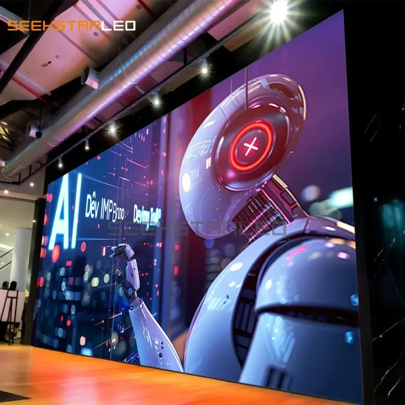 Flat High Resolution 4K COB LED Display Wall Panel