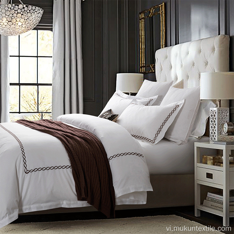 Bộ đồ giường cỡ Queen 100% Cotton Luxury Comforter