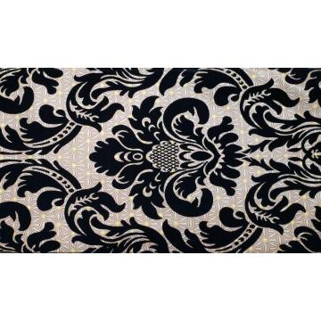 100%Polyester Upholstery Flocked Velvet Fabric for furniture