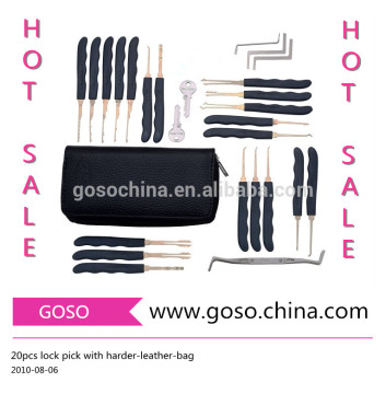 1-38 WITH HARDER PACKAGE OPEN LOCK TOOLS FOR 20PCS LOCK PICK SET GOSO LOCKSMITH TOOLS