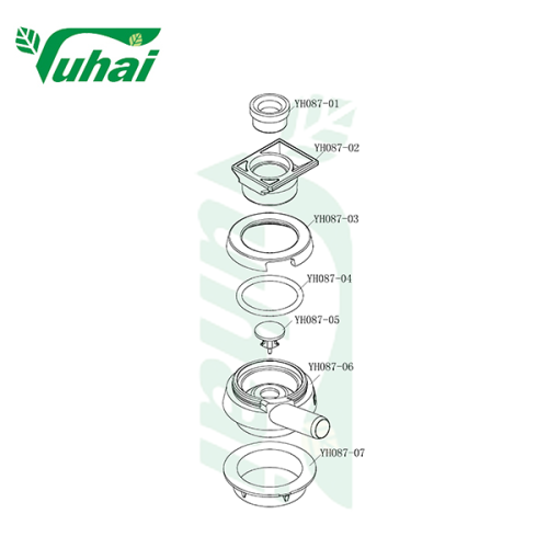 Plastic scraper for milking machine