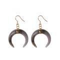 Natural Fashion Oxhorn Women Earrings