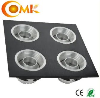 4w/12w Four heads adjustable led cabinet light OMK-D226S-4 high power efficiency