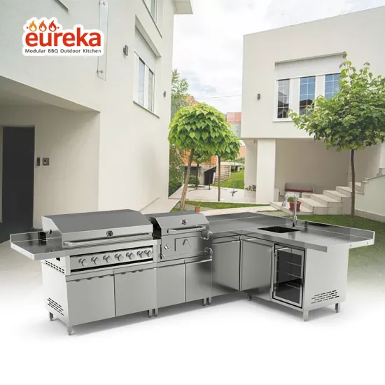 Hot Selling Stainless Steel Outdoor Cheap Kitchen Cabinets Bbq Gas Grill