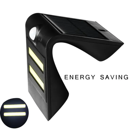 2COB LED Solar Sensor Light, Outdoor Waterproof Wall Light