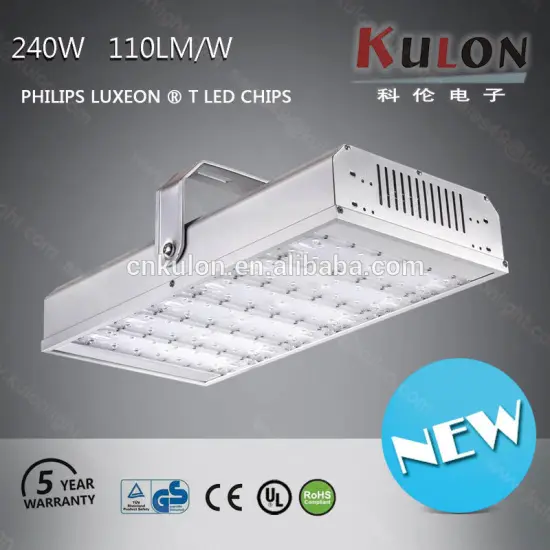 Hanzhou high efficiency lumens 240w led high bay light
