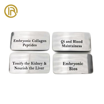 Electroplated Zamak Nameplates with Custom Logo – Customization & Wholesale