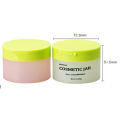 Groothandel OEM 100 ml 3oz lege plastic flip top cap cosmetische fundering crème potje body met logo