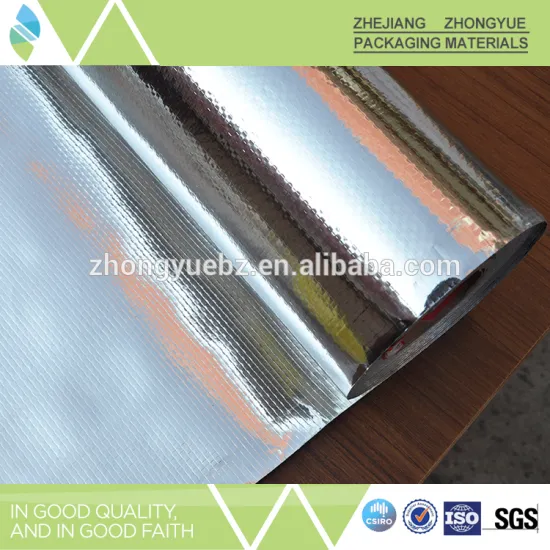 Metalized Pet Film VMPET Woven Fabric Laminated With Aluminum Foil