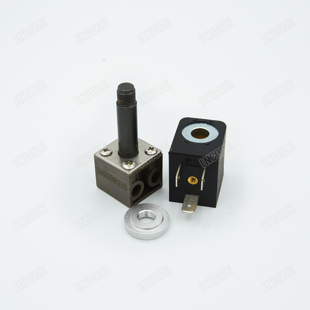 Injap Solenoid Ink Dengan Gegelung Untuk Bahagian DOMINO