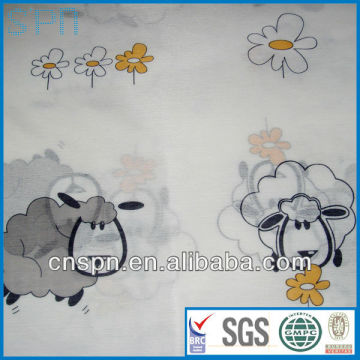 Cartoon printing microfiber cleaning wipe