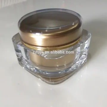 50ml acrylic plastic cosmetic packaging jar for cream