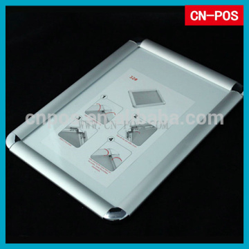 hang aluminum photo frames for displaying