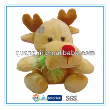 Plush toy deer with scarf