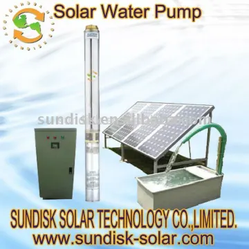 solar water pump system for deep well