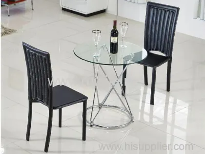 Transparent Round Dining Table 