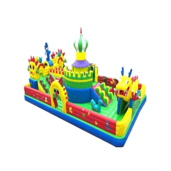 Outdoor Inflatable Amusement Park: Giant Inflatable Playground Castle for Kids