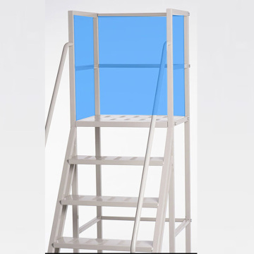 Piattaforma mobile Ladder Warehouse Ladder di arrampicata a nove fasi