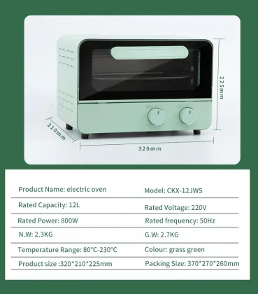 Electric Mini Bread Oven 12L - Commercial Smart Small Convection Oven for Sale