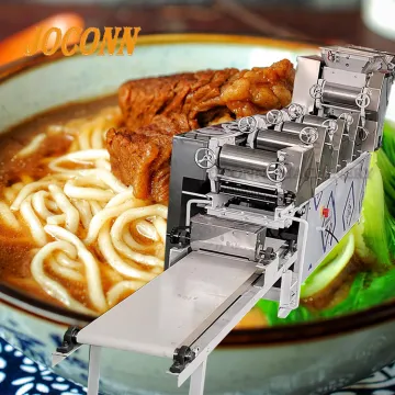 Factory Industrial Udon and Shirataki Noodle Making Machine | Fresh Lasagne Noodles Processing Equipment for Wholesales