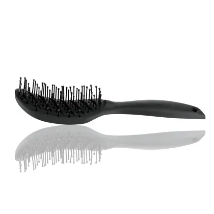 Professional Private Label Scalp Massage Hairbrush for Salon Use - Curly Vent Detangling Brush