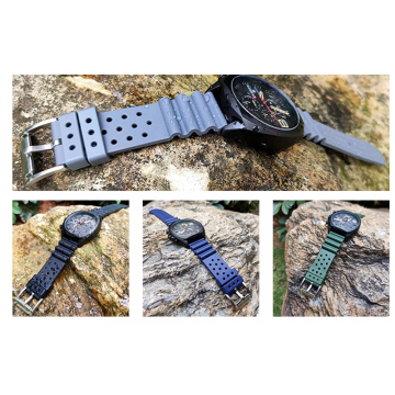 Evrensel 18mm-24mm Genişlik Silikon Watch Band