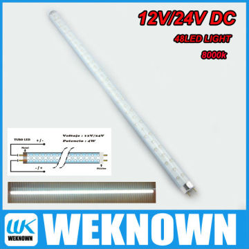 安価なDC LEDチューブLEDライトT8 12/24ボルトDC 3.5W 5W 9W